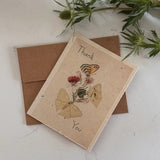 Papillon Thank You Plantable Seed Card - Holistic Habitat 