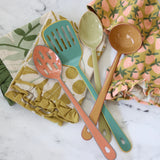 Spring Palette Enameled Stainless Steel Utensils - Set of 4 - Holistic Habitat 