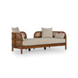 Mariposa Teak & Rattan Wingback Daybed - Holistic Habitat 