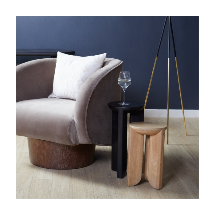 Benji Oak Side Table - Holistic Habitat 