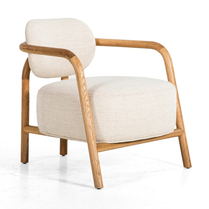 Theo Oak Lounge Chair - Holistic Habitat 