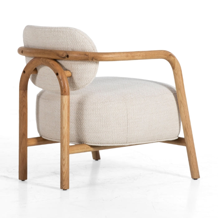 Theo Oak Lounge Chair - Holistic Habitat 