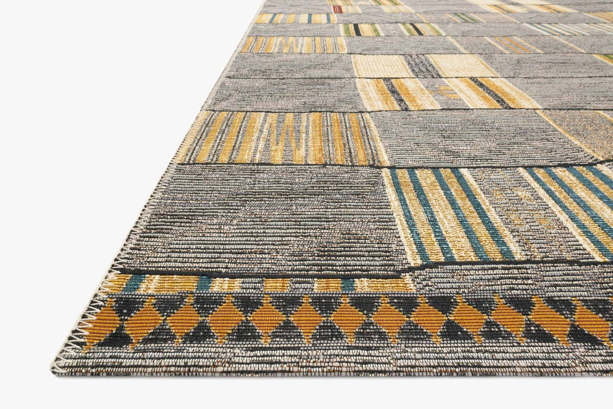 Mika Rug - Granite & Multi - Indoor/Outdoor - Holistic Habitat 