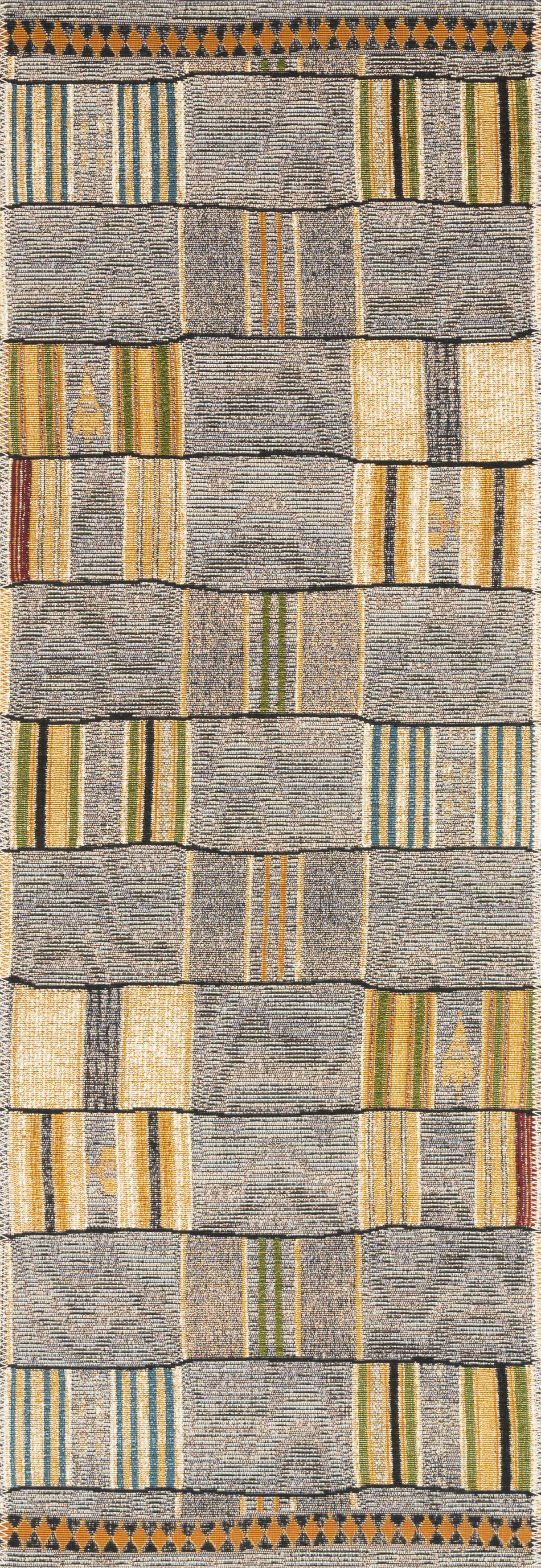 Mika Rug - Granite & Multi - Indoor/Outdoor - Holistic Habitat 