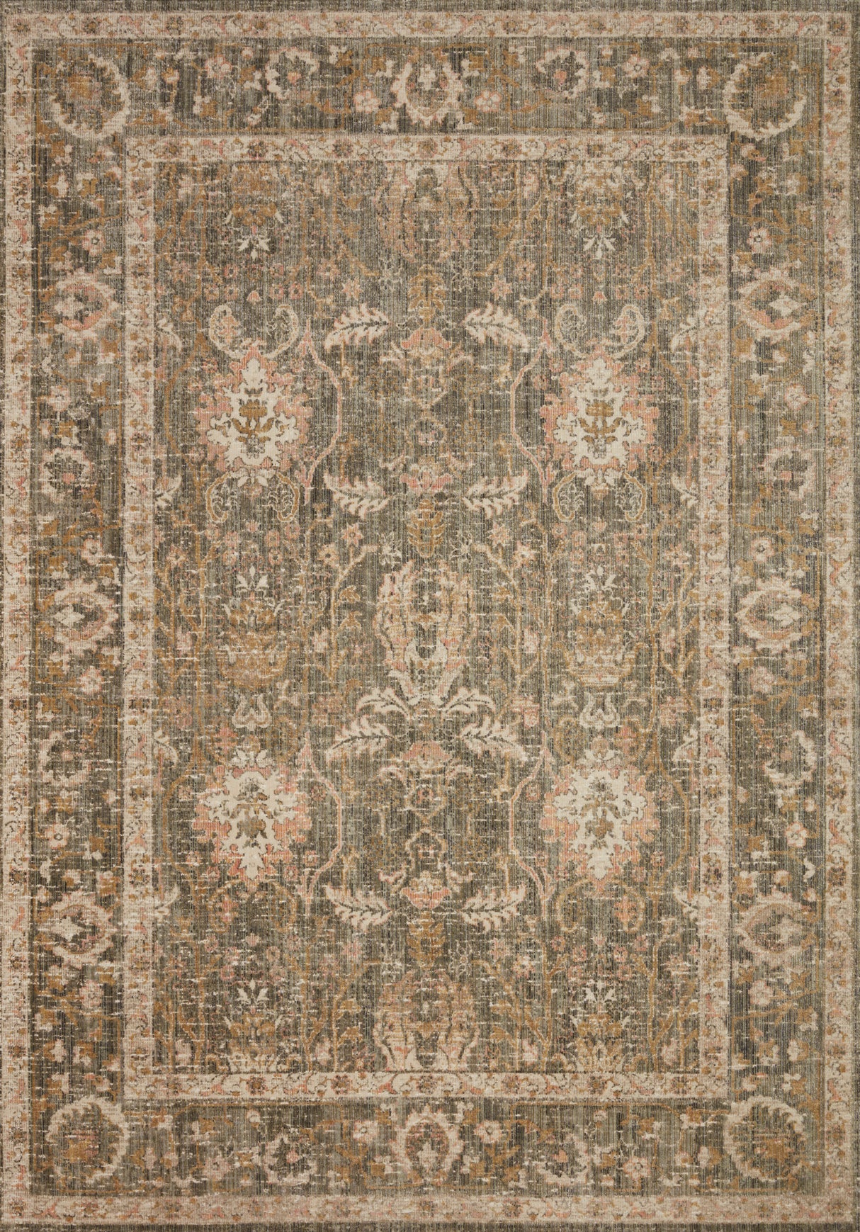 Rosemarie Rug - Sage & Blush - Holistic Habitat 