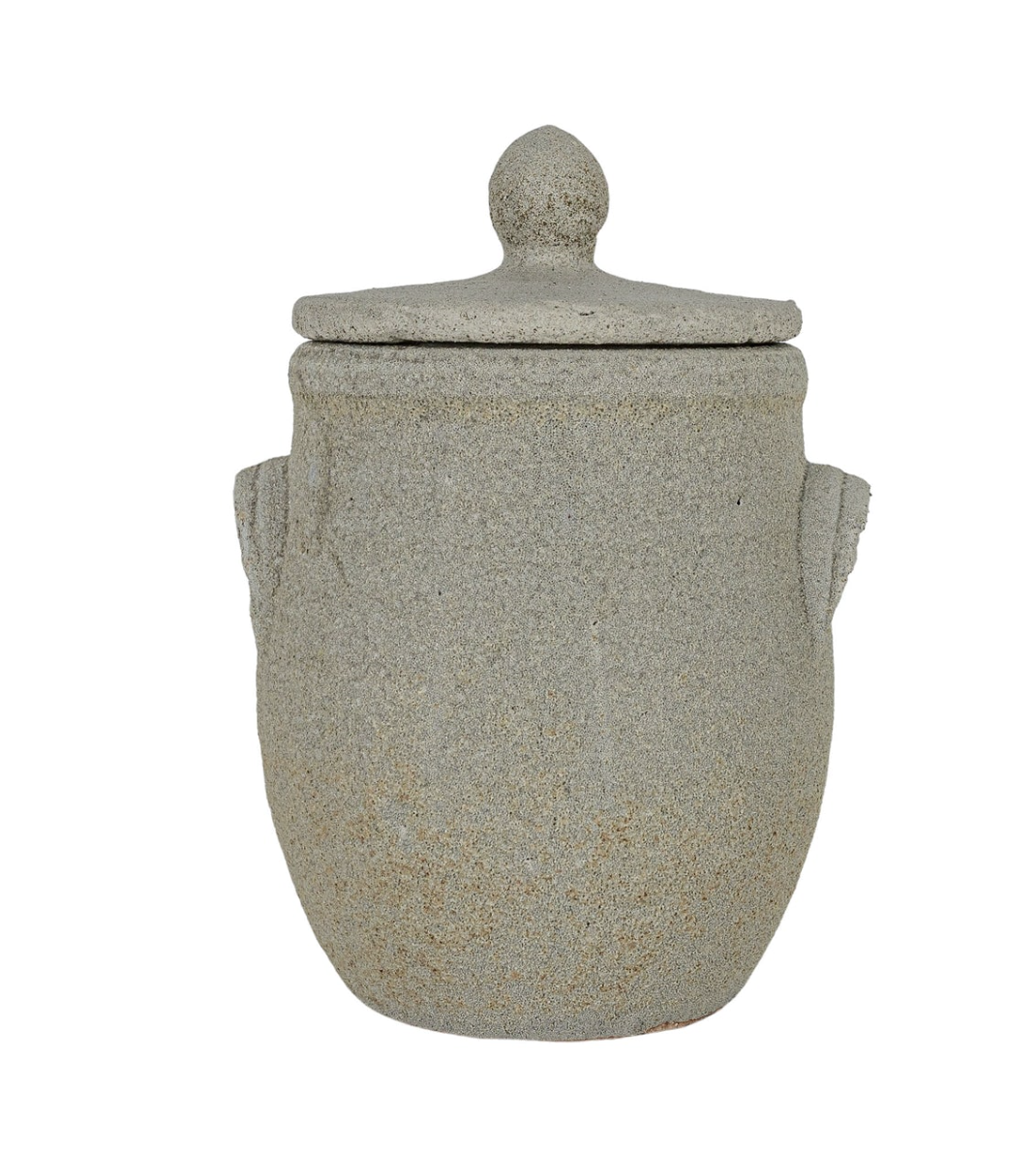 Trace Textured Terracotta Canister - Holistic Habitat 