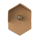 Hex Nude Metal Wall Sconce