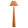 Gigi Velvet Floor Lamp - Green or Terracotta - Holistic Habitat 