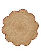 Handmade Jute Flower Placemats- Set of 6