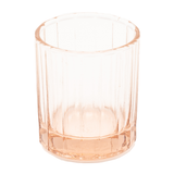 Tumbler Reed 25 CL, blush pink: Recycled glass - Holistic Habitat 