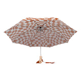 Peanut Butter Check Duck Head Umbrella