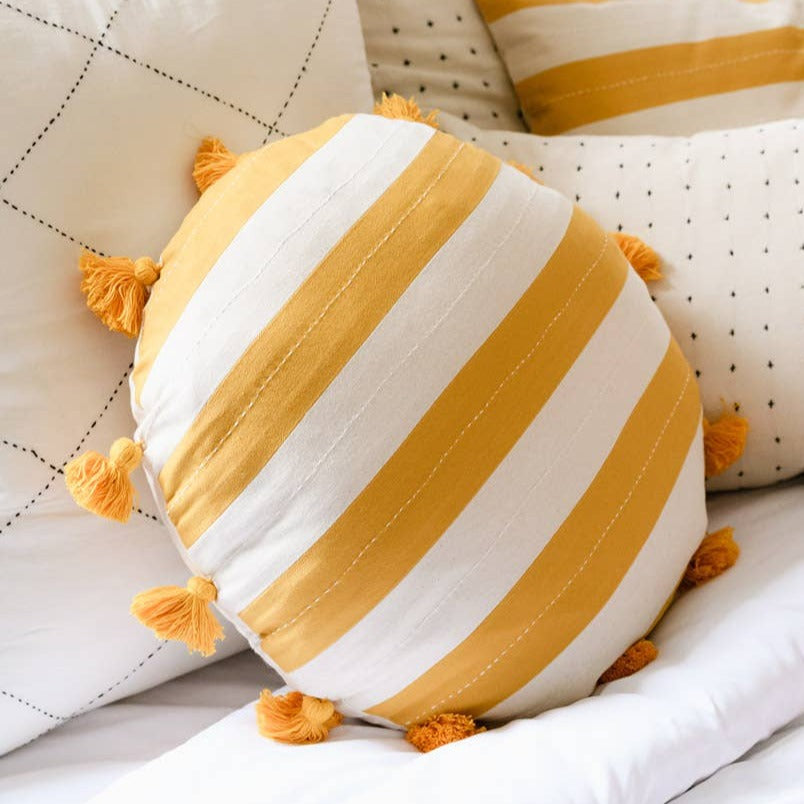 Mustard pillow covers best sale