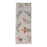 Wild Meadow Cotton Slub Table Runner - 72 Inch - Holistic Habitat 