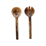 Marbled Resin Salad Servers - Set of 2 - Holistic Habitat 