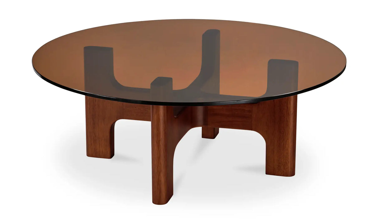 Lucas Amber Coffee Table - Holistic Habitat 