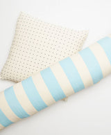 Cabana Stripe XL Lumbar Pillow - Cloud Stripe - Holistic Habitat 