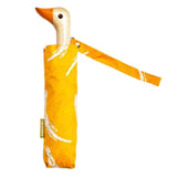 Saffron Brush Strokes Duck Head Umbrella