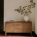 Amber Scalloped Sideboard - Holistic Habitat 