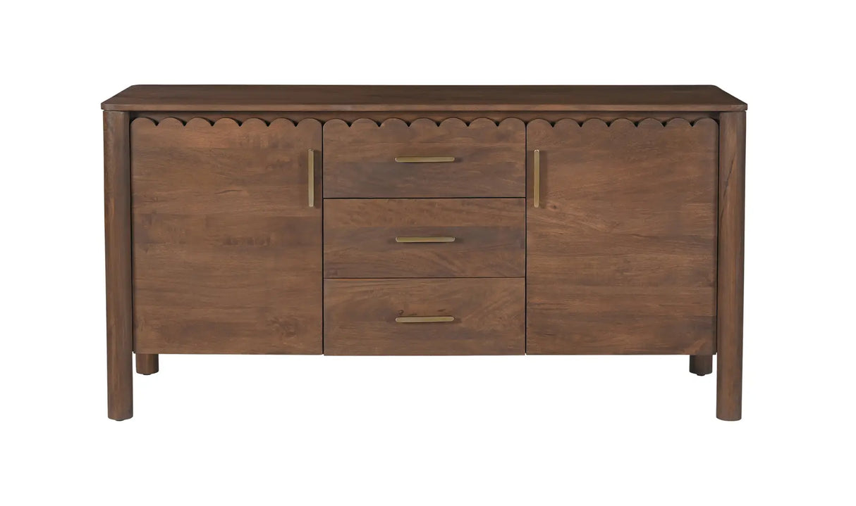 Amber Scalloped Sideboard - Holistic Habitat 