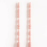 SPINDLE LEG TAPERS PAIR // ROSEWATER - Holistic Habitat 