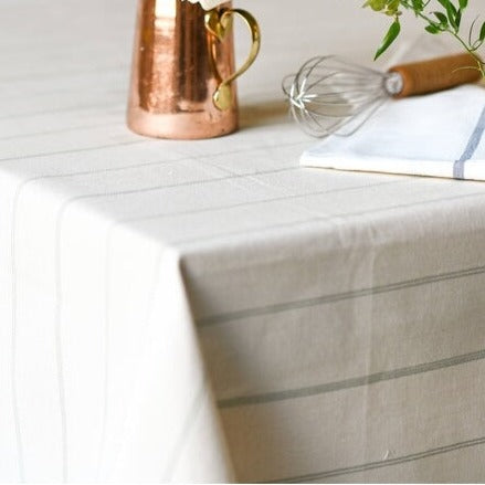 Simple English Stripe Tablecloth 60x90 - Holistic Habitat 
