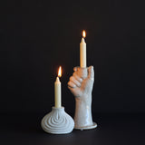 Short Taper Candles - White Set of 12 - Holistic Habitat 