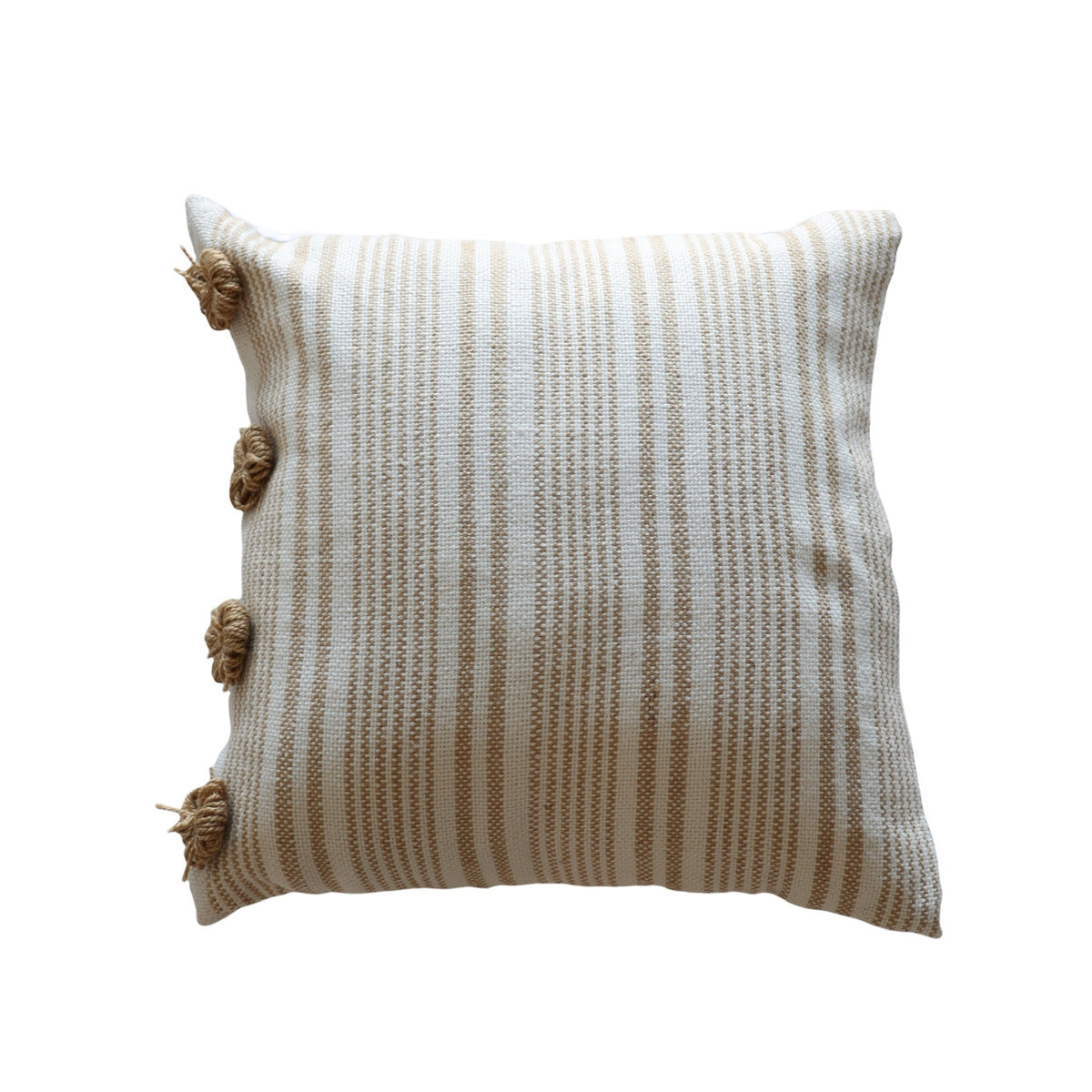 Lenora Hand Woven Indoor/Outdoor Pillow 18x18 - Holistic Habitat 
