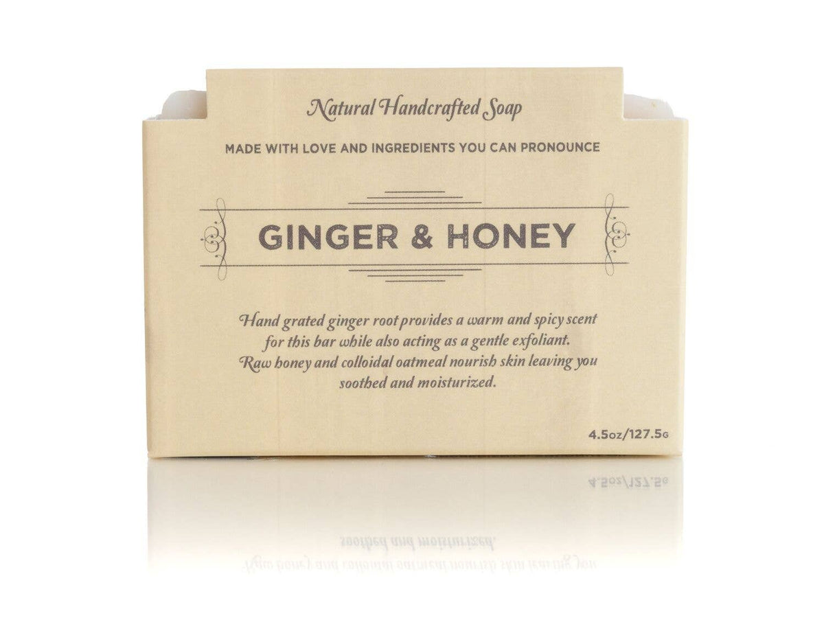Ginger and Honey	Bar Soap - Holistic Habitat 