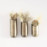 Brass Wall Vase Set - Holistic Habitat 