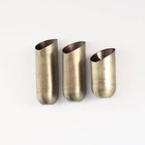 Brass Wall Vase Set - Holistic Habitat 