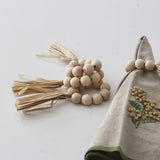 Natural Prayer Beads Napkin Rings - Holistic Habitat 