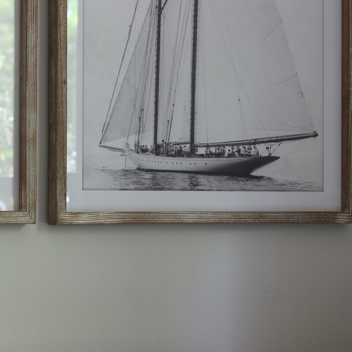 Sail On - Framed Sailboat Prints Under Glass - Set of 2 - Holistic Habitat 