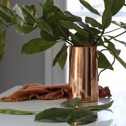 Abigail Polished Copper Water Pitcher - Holistic Habitat 