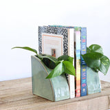 Pita Hand Glazed Ceramic Bookends - Holistic Habitat 