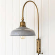 Barn Light Wall Sconce Grey - Holistic Habitat 