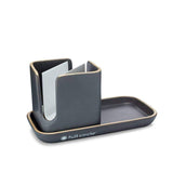 Grey Stash Modular Ceramic Sink Caddy - Holistic Habitat 