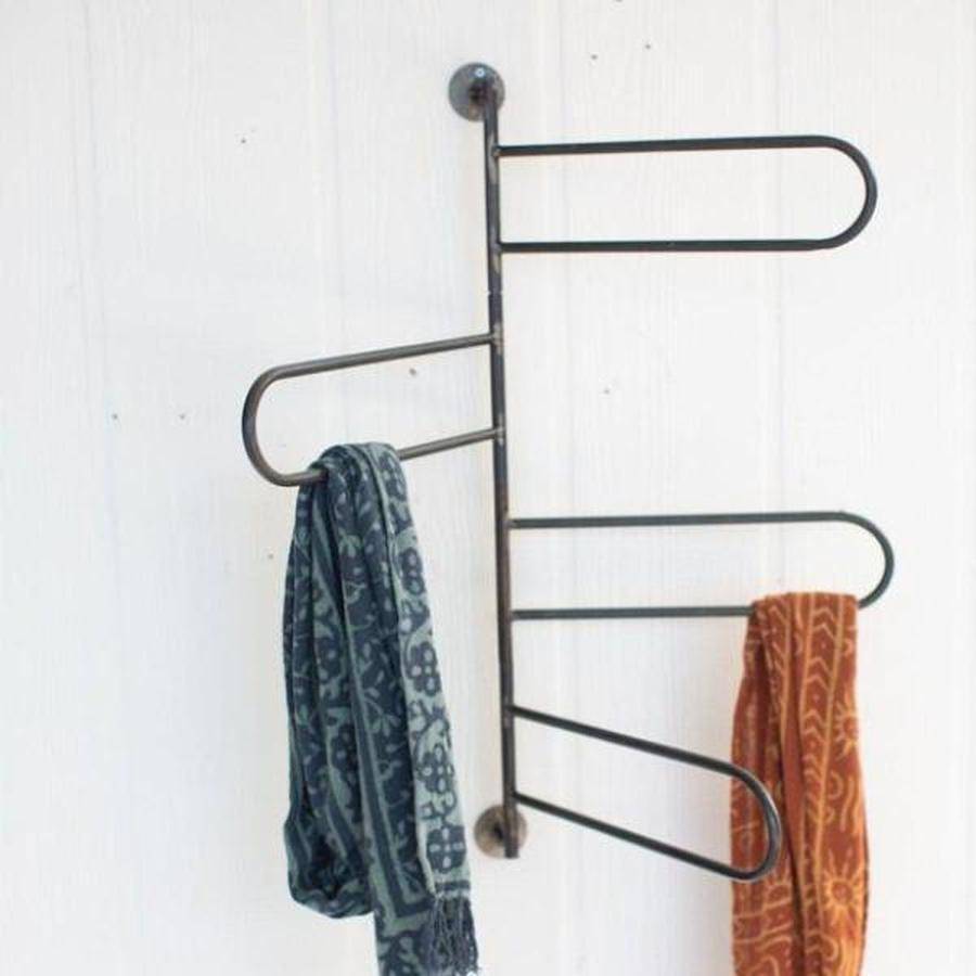 Rotating Hanging Rack Towel Bar - Holistic Habitat 