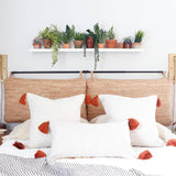 The Rachael Vegan Cork Headboard Cushions - Holistic Habitat 