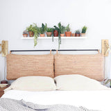 The Rachael Vegan Cork Headboard Cushions - Holistic Habitat 