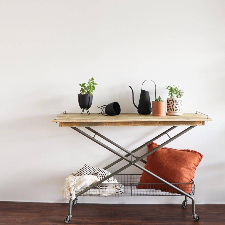 Making Moves Recycled Wood Console Table - Holistic Habitat 