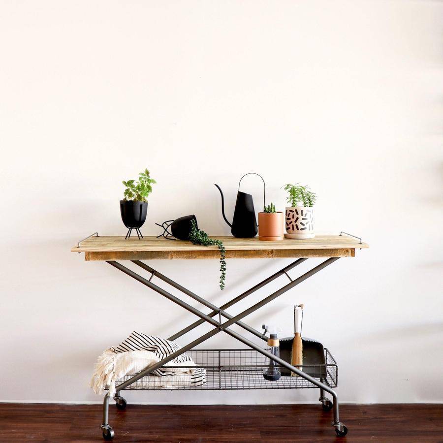 Making Moves Recycled Wood Console Table - Holistic Habitat 