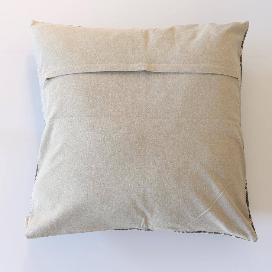 Giza Pillow Grey 24x24 - Holistic Habitat 