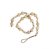 Wooden Prayer Beads Natural - Holistic Habitat 