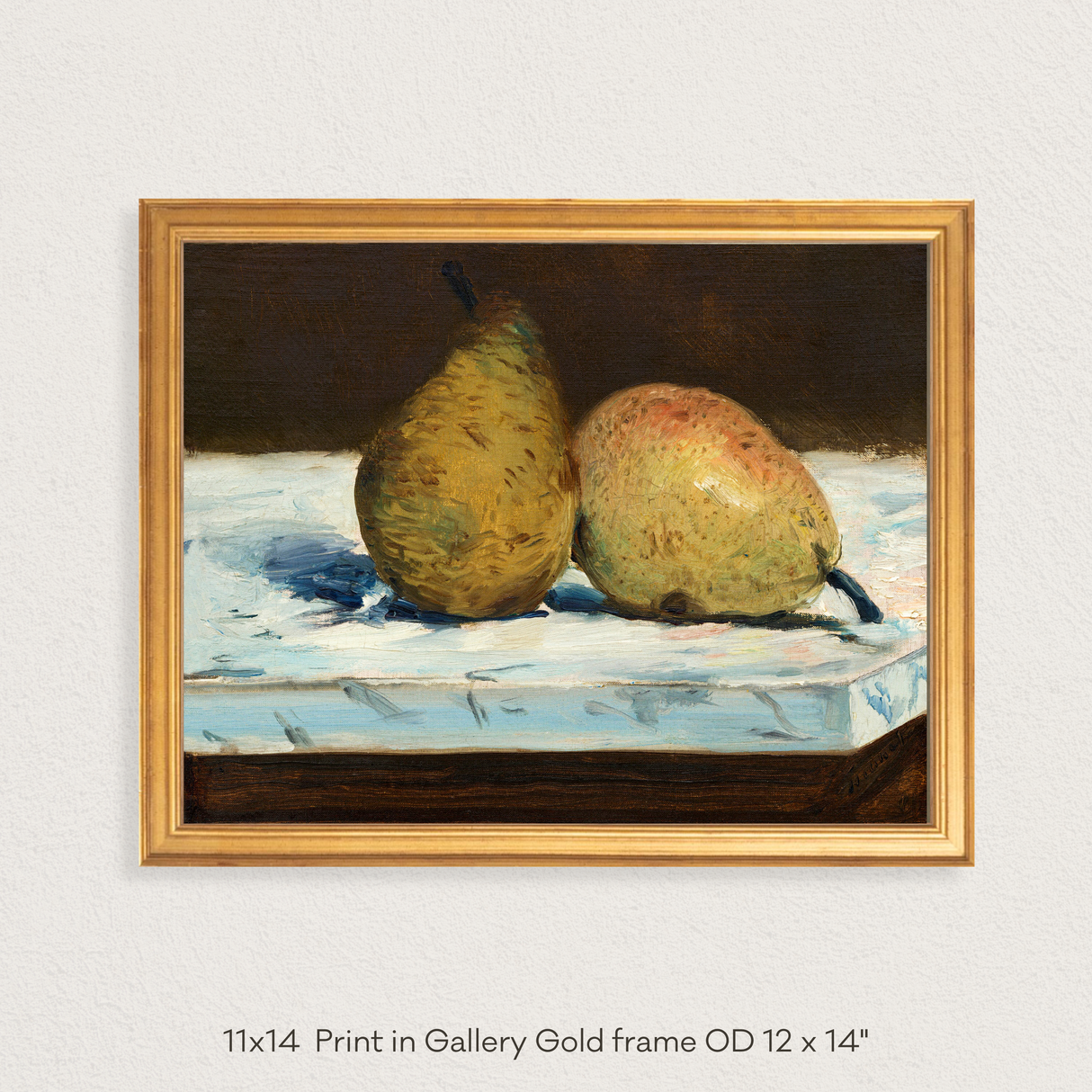 Perfect Pears Framed Print - Holistic Habitat 