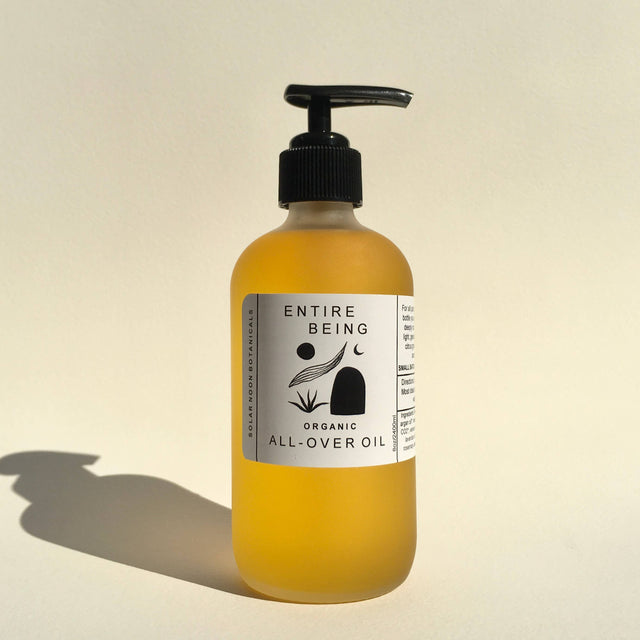 Entire Being - Organic Body Oil: 2 oz bottle with dropper - Holistic Habitat 