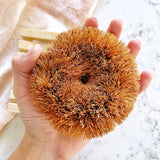 Round Coconut Scrubbie - Holistic Habitat 