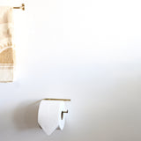 Brass Toilet Paper Holder - Holistic Habitat 