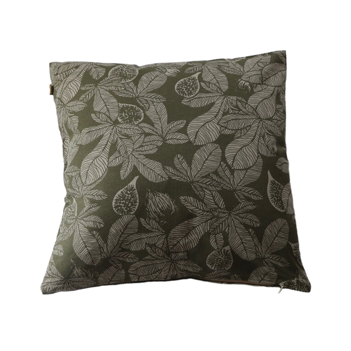 Fig Tree Pillow- Burnt Olive - Holistic Habitat 