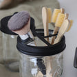 Mason Jar Toothbrush Holder Lid - Holistic Habitat 