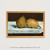 Perfect Pears Framed Print - Holistic Habitat 